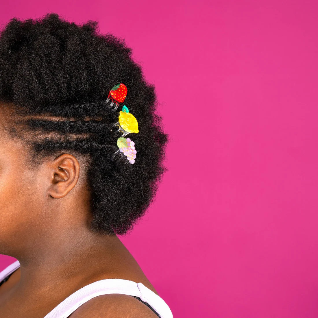 Molletta per i capelli - Mini Fragola