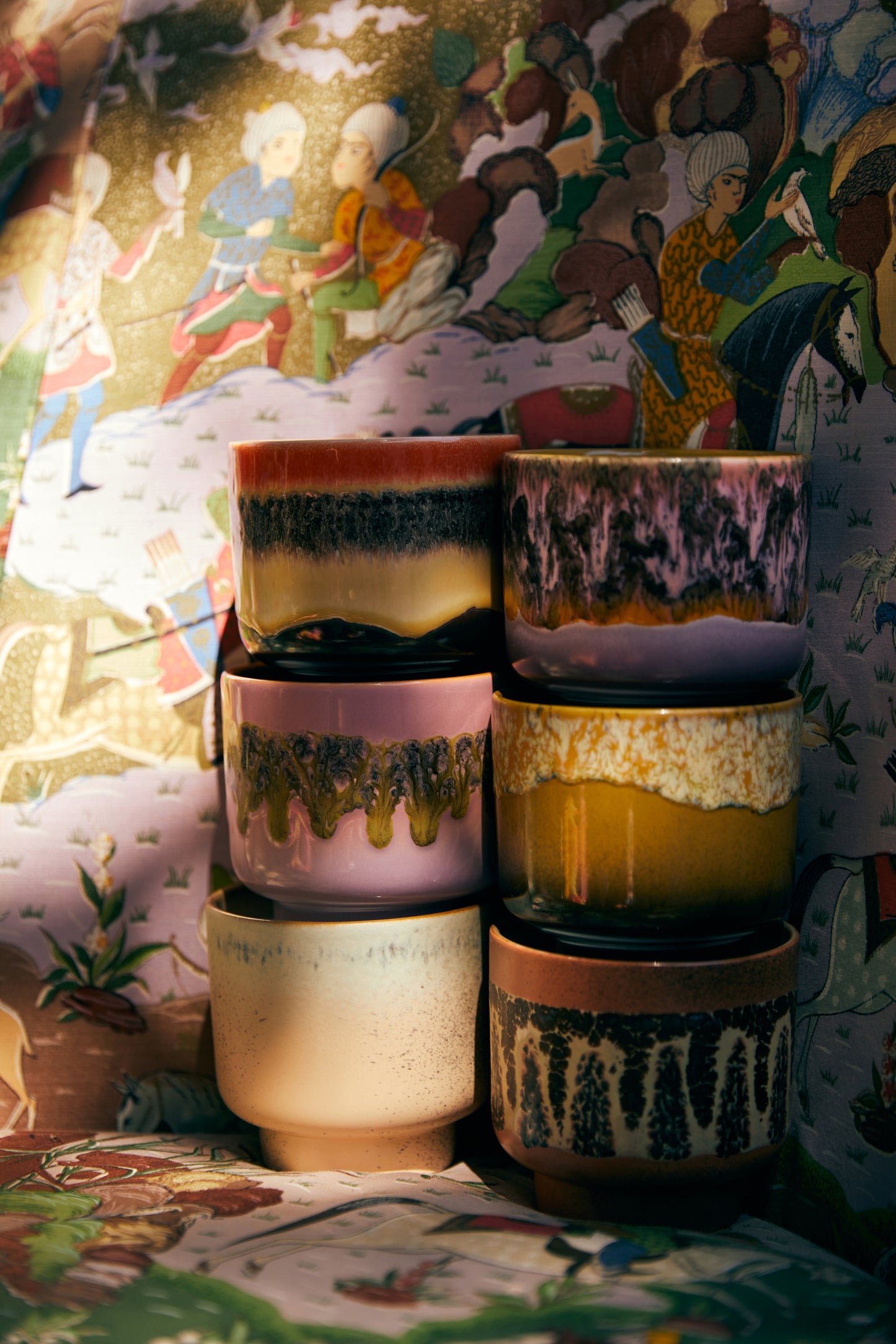Candela vaso in Ceramica 70's Ceramics - Miami