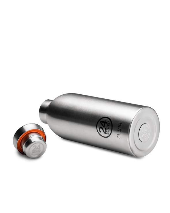 Clima bottle - Brushed Steel