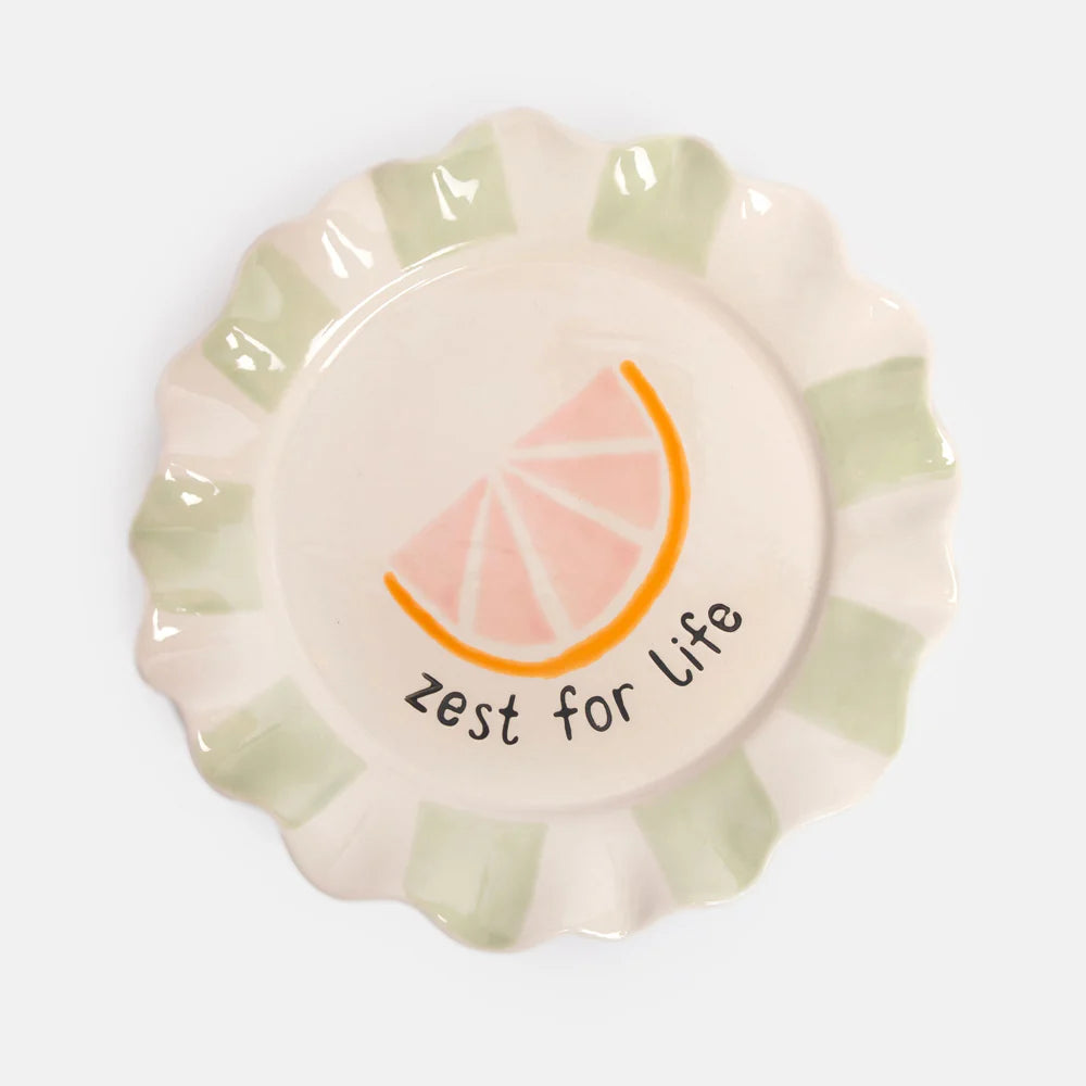 Piatto da dolce Limone - Grapefruit Zest For Life