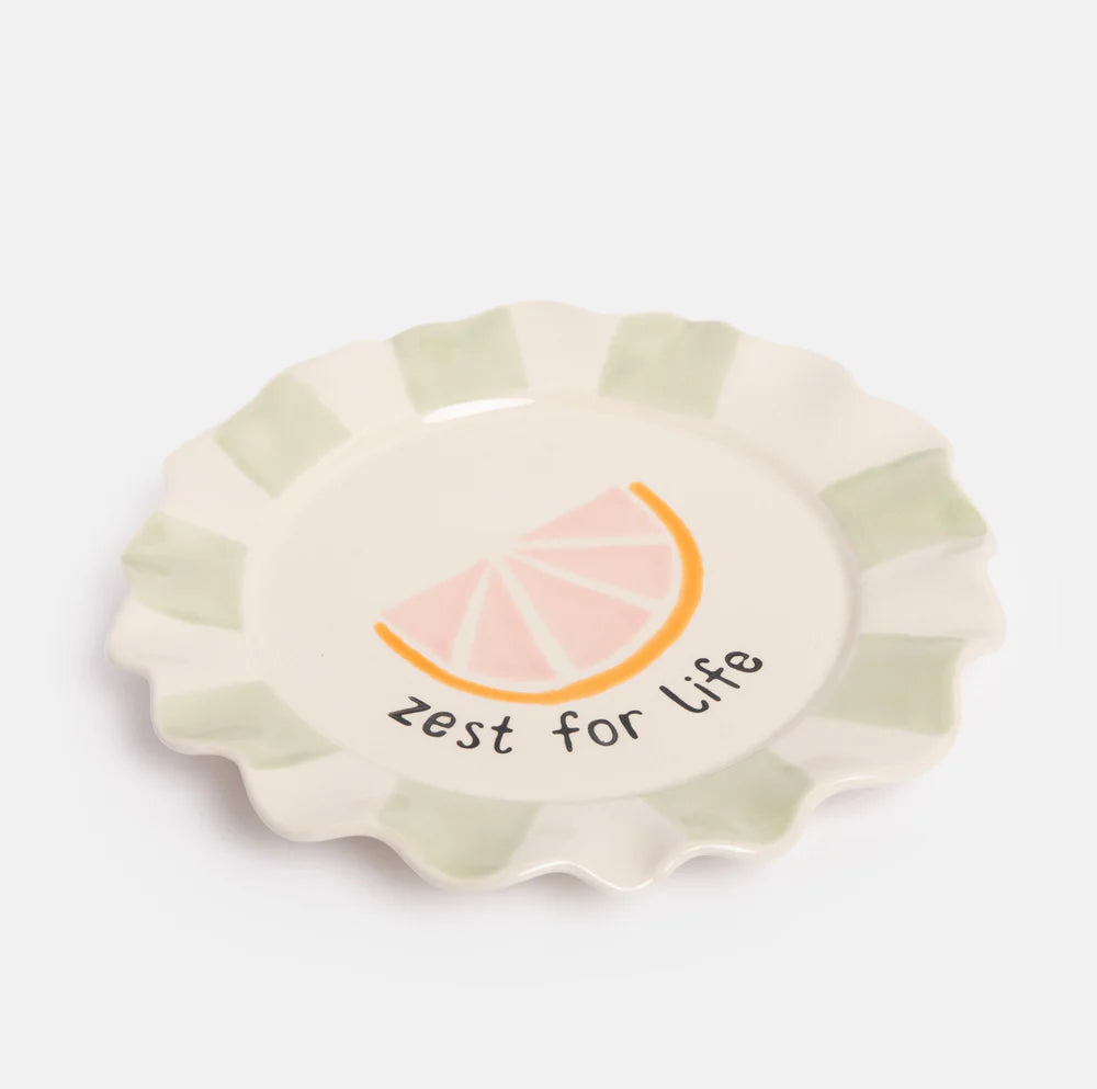 Piatto da dolce Limone - Grapefruit Zest For Life