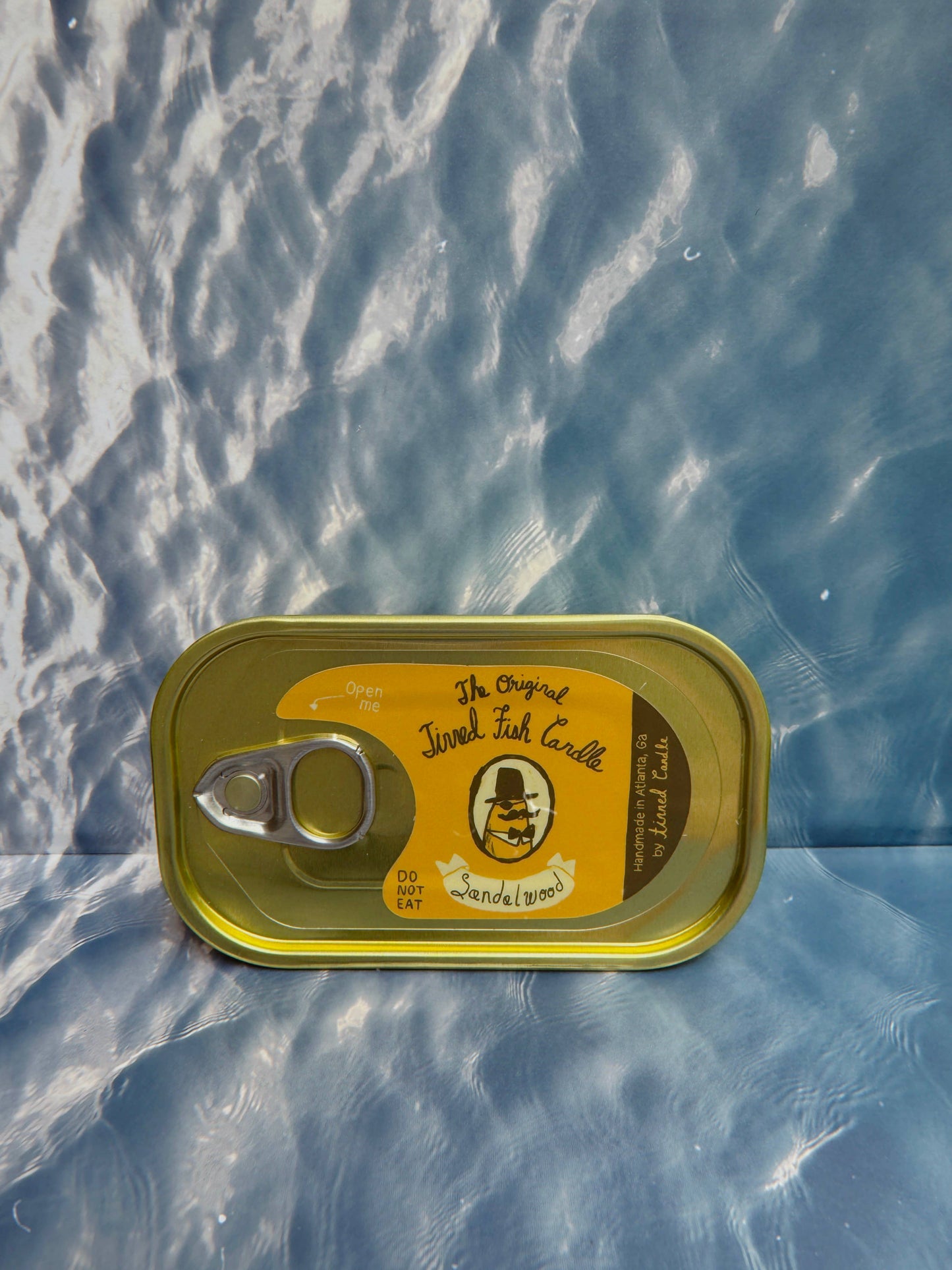 Candela al Pesce in Scatola - Sandalo