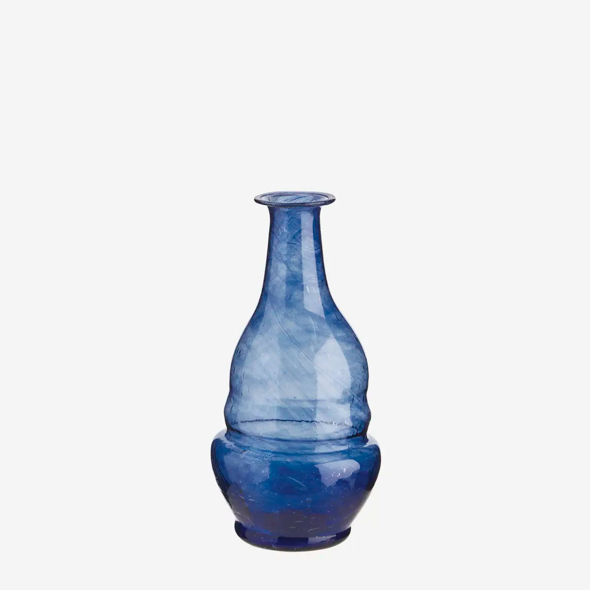 Vasetto in vetro riciclato - Blu